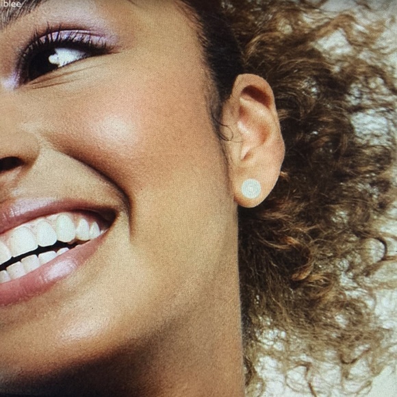 Single Diamond Halo Double Stud Earring by ZALES Jewelry The Diamond Store - Picture 5 of 15